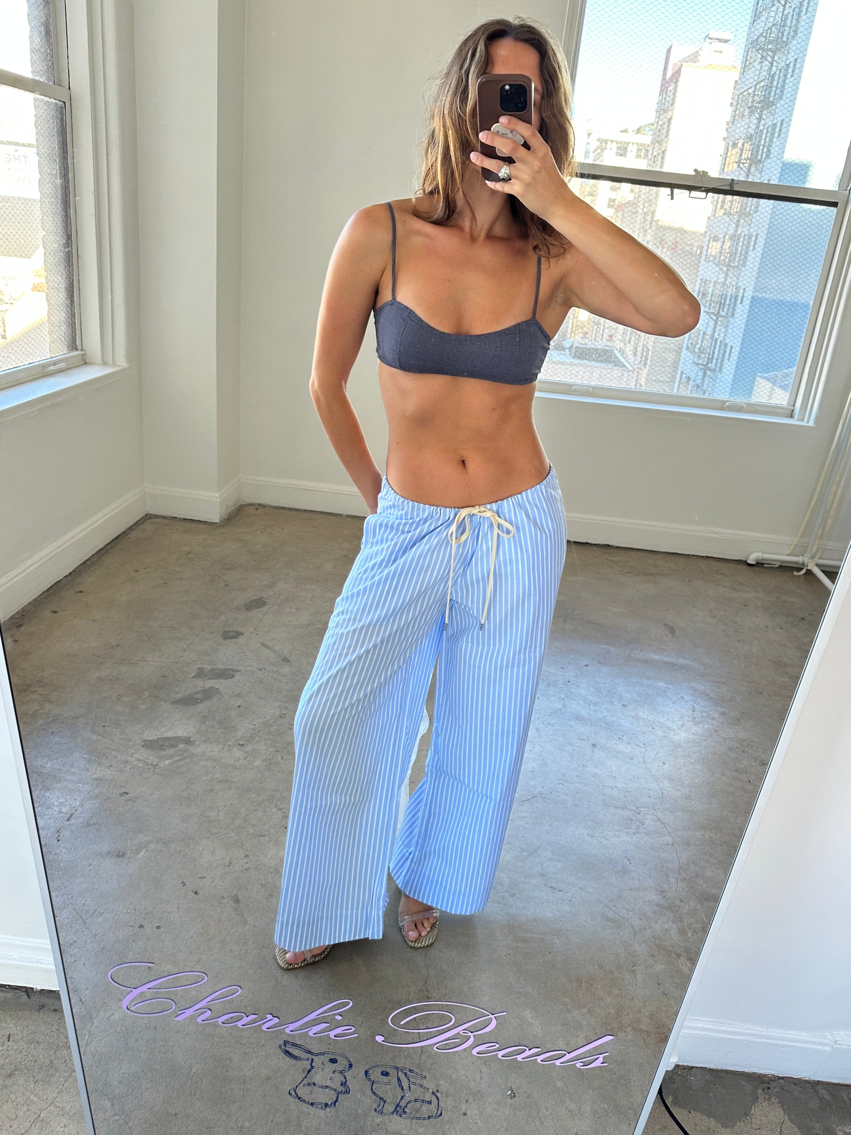 Heirloom Pant Baby Blue Stripe
