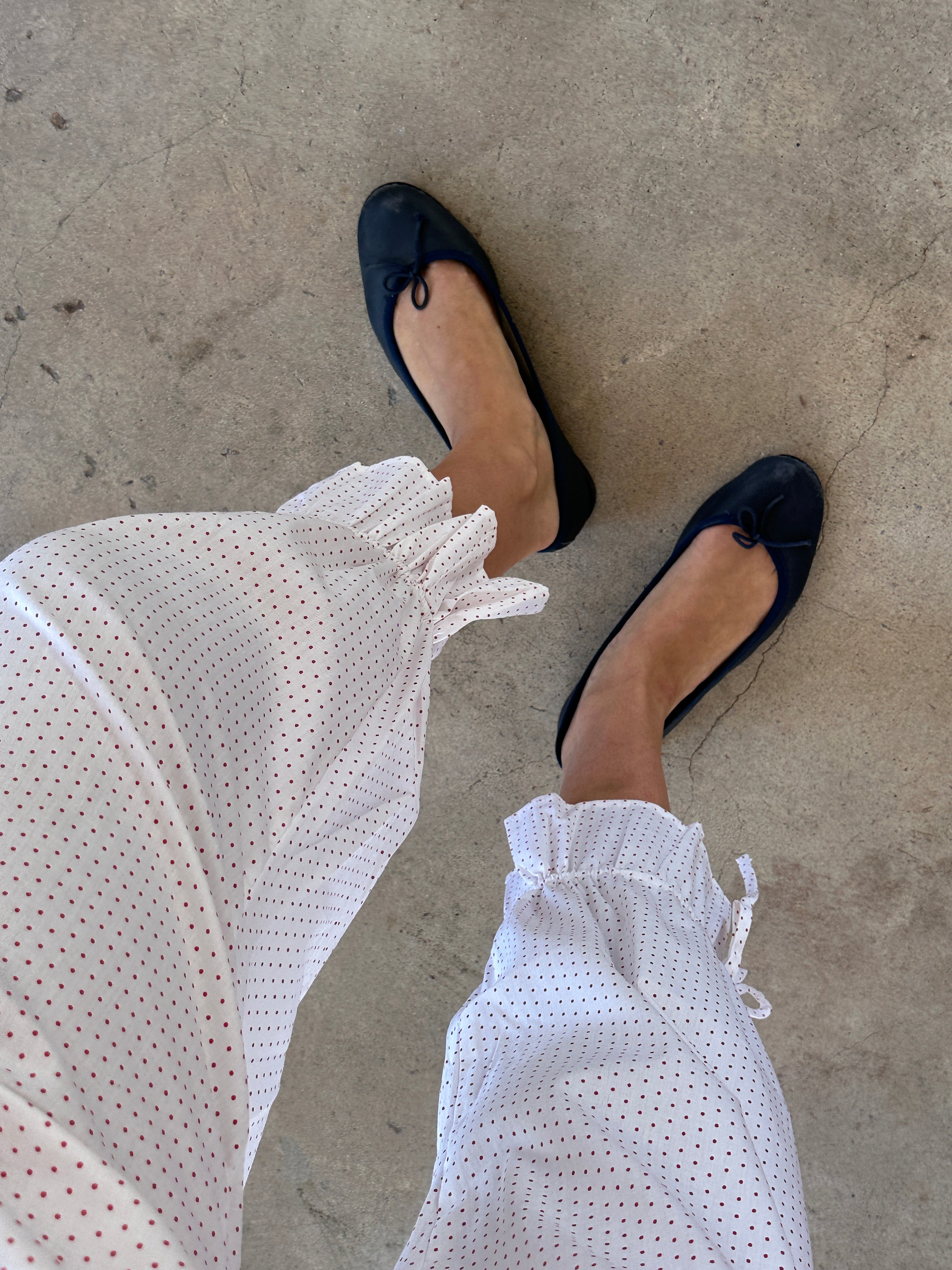 Capri Bloomer Red Polka Dot