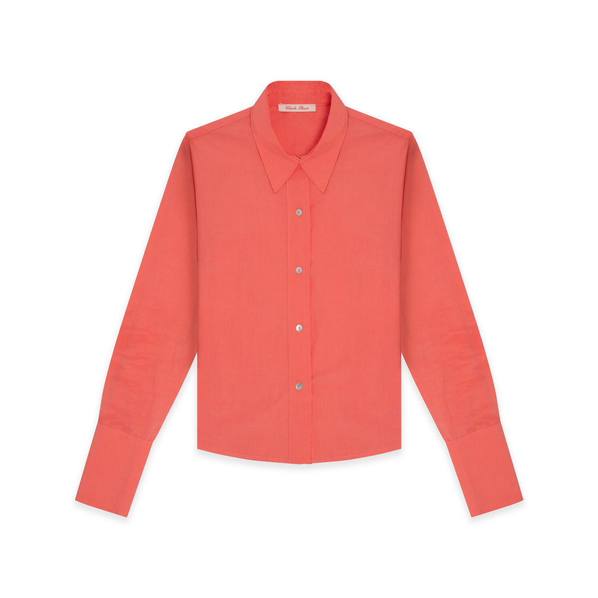 Charlie Button Up Orange