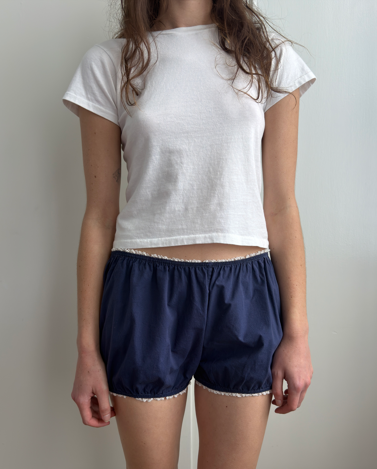 Babydoll Bloomers Navy Lace