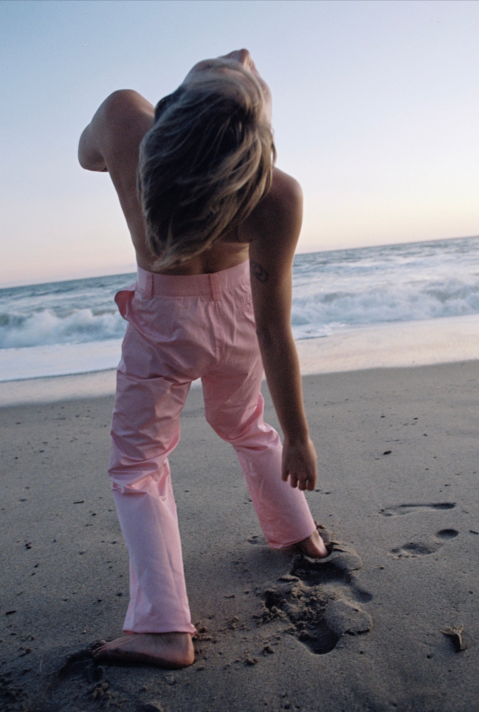 Pink Trousers by Jil Sander