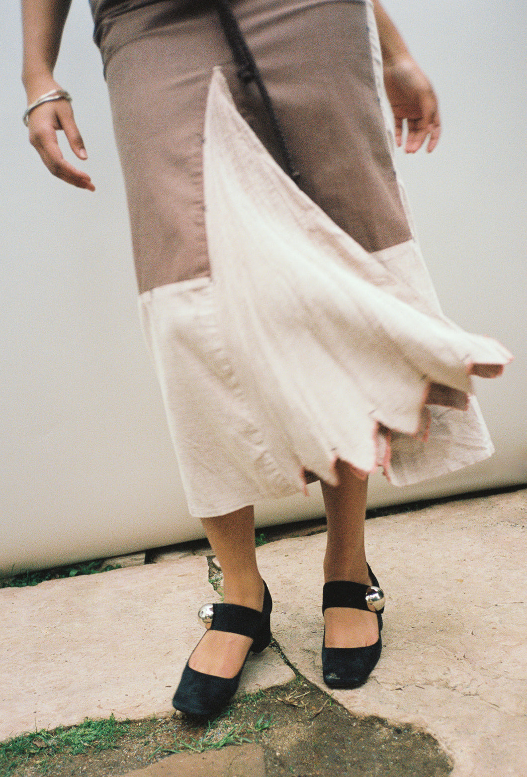Paneled Skirt by Marithé François Girbaud