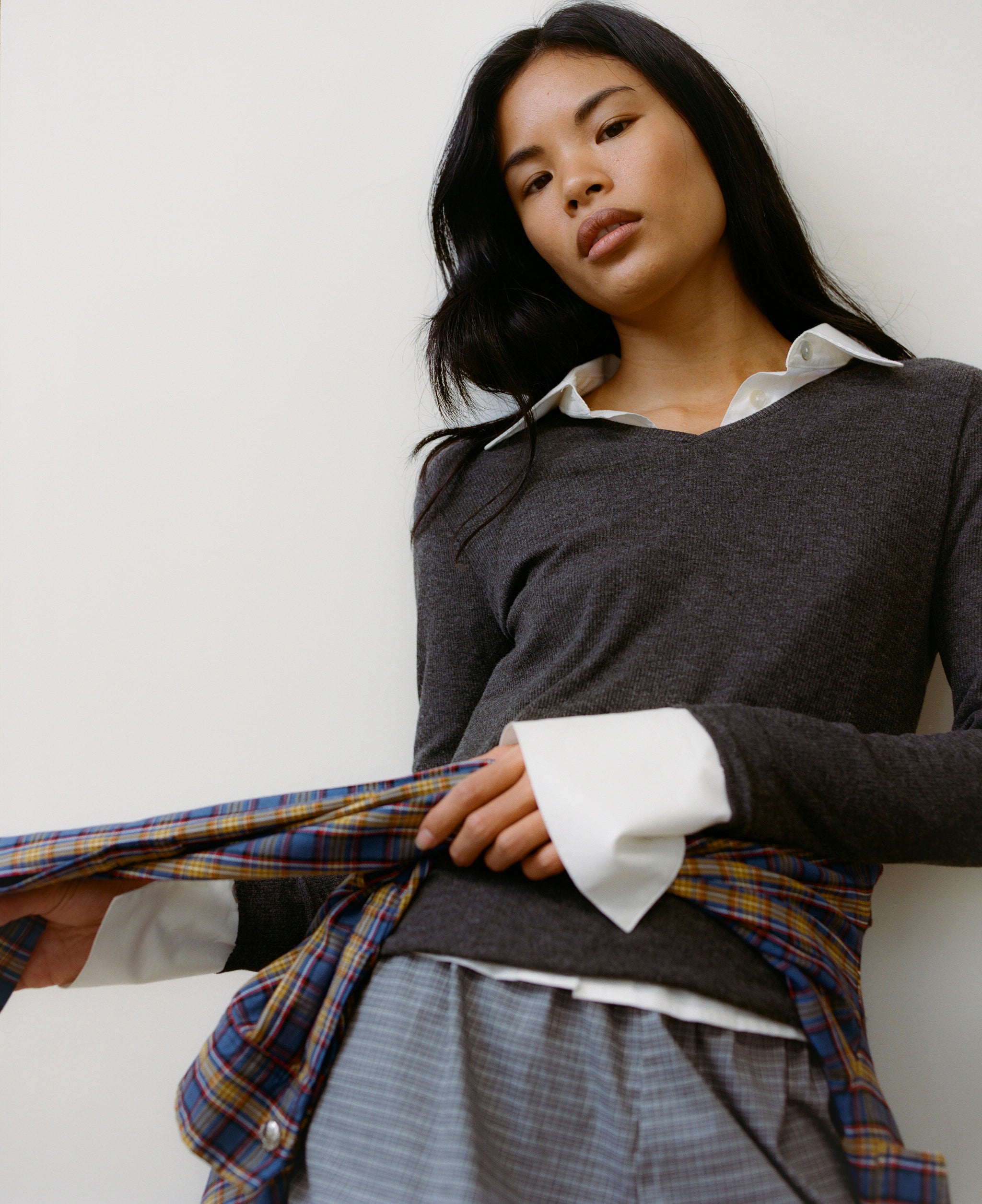 Charlie Button Up White