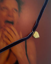 Load image into Gallery viewer, She Wore Blue Velvet Locket
